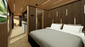 Prémium hálótér wellness pihenőházban Prémium hálótér wellness pihenőházban